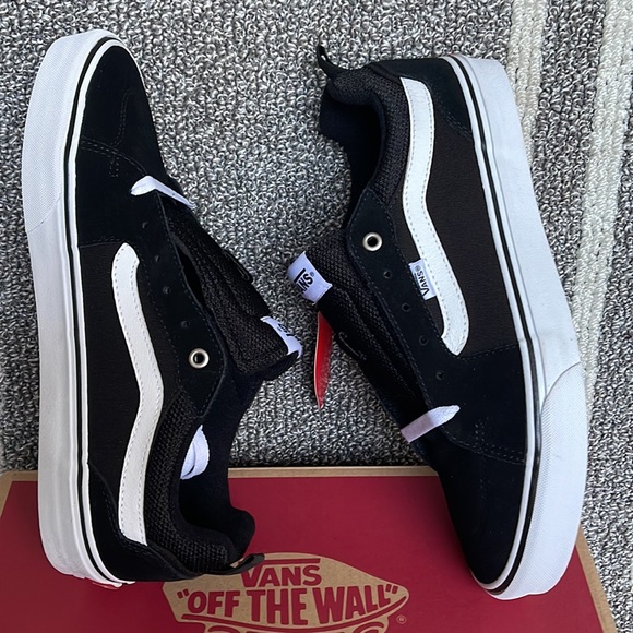 Vans Filmore Suede Canvas Black/White MENS - Picture 12 of 16